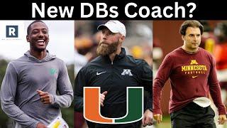 Miami Hurricanes Defensive Coaching Staff Changes? New DBs Coach? | Corey Hetherman ERA