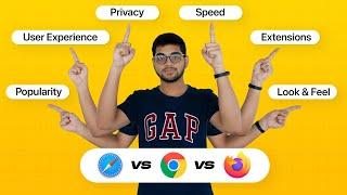 Safari Vs Google Chrome Vs Firefox | Which is the Best Browser for your iPhone in 2021? (Hindi)