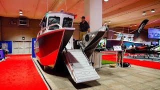 JR Marine 26 Catamaran Rugged and Tough ( Seattle Boat Show 2023)