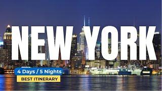 Ultimate 4-Day New York City Itinerary | NYC Landmarks