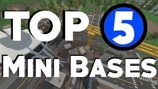 Top 5 Mini-Base Locations! | Unturned