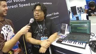 Synthesizer V Studio - AI Voice - NAMM 2024 - KUCR