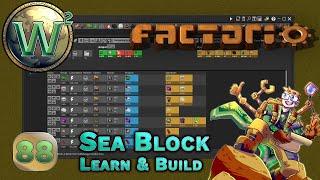 Factorio Sea Block Learn & Build - Crystal Splinters, Part 2 - Let's Play - Episode 88