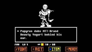 Undertale - Papyrus Boss Fight