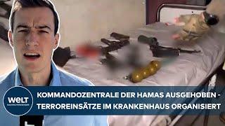 KAMPF UM GAZA: Israels Armee stürmt Krankenhaus - Wohl 240 Hamas-Terroisten gefangengenommen | WELT