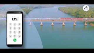 Dial 139 for your all rail travel related queries || IRCTC