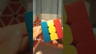 Making the flag of Chad  on the Rubik's cube        #rubikscube #chad #gigachad #memes #meme #art