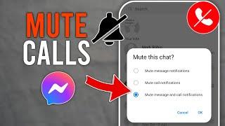 How to Mute Calls on Messenger - Quick Tutorial (2024)