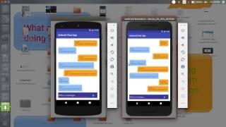 Real Time Android Chat Application using Firebase Tutorial (demo)