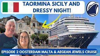 We Arrive in Sicily, Discuss Dining, Experience HAL Dressy Night and the Navigator App!