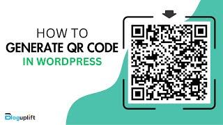 How to Generate QR code in WordPress