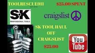 SK TOOL HAUL CRAIGLIST