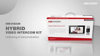 Hybrid Video Intercom Kit   Unboxing & Demonstration