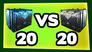 20 RARE SUPPLY DROPS vs 20 COMMON SUPPLY DROP, Which is better? Infinite Warfare SUPPLY DROP OPENING