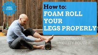 How to Foam Roll Your CALF Properly with The Source Chiropractic