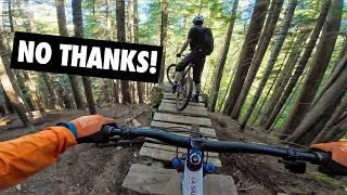 Skip Whistler Bike Park one day and ride this ... you can thank me later