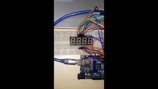 Prueba No 1 en Display de 7 Segmentos 4 Digitos | Arduino Uno ️