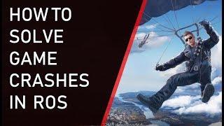 Rules Of Survival solution for game crashes and boosting graphics performance