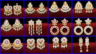 Latest Collections Impon Earrings Online Shopping || Stone Earrings Cash On Delivery (COD)