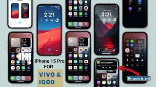 iPhone 15 Pro Theme For Vivo&iQ00 Android13/14 & All| Vivo Theme | #vivotheme  #iphone15 #video