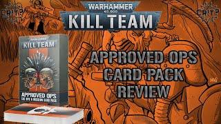 Kill Team | Approved Ops Card Pack Review