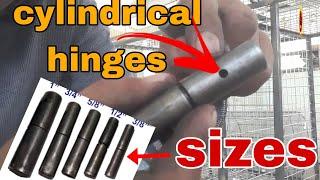 installing cylindrical hinges || dongstv man of skills