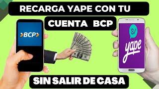 Descubre Cómo Recargar Yape Usando Tu Cuenta BCP 2023!