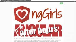 Doing ng-girls ToDoList tutorial in Angular 5 (4K video)