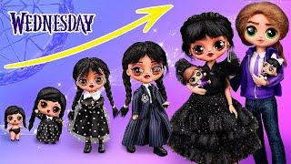 Wednesday Addams Come Back! 30 DIYs for LOL OMG