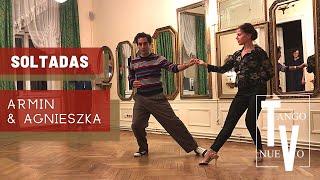 Soltadas demo, tango advanced class summary, Armin Marschall & Agnieszka Stach