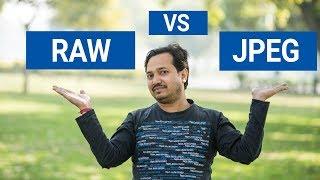 DSLR Camera RAW VS JPEG