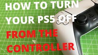 How To Turn Your PS5 Off From The Controller