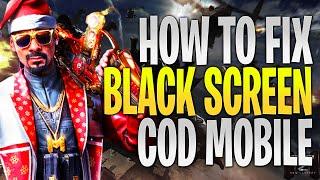 COD Mobile Tips: How To Fix Black Screen on Call of Duty Mobile