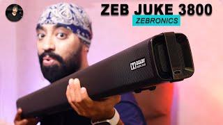 Zebronics Zeb Juke 3800 Soundbar with Dolby Digital - Unboxing and Review 