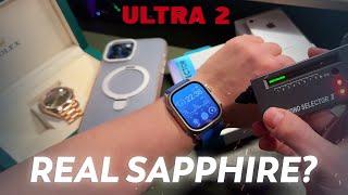 Testing Apple Watch Ultra 2 Sapphire Glass Using Diamond Tester. Benks GlassWarrior Screen Protector