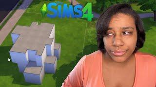 Lil Simsie's New Dino Shell Challenge P. 1 | First Shell Challenge | Insane shell Sims 4 speed build
