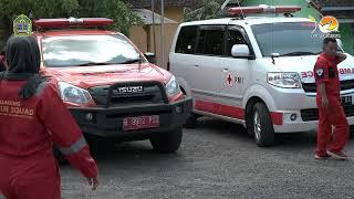 Wakil Gubernur DIY Tinjau Pos Pertolongan Pertama PMI di Depan Kantor Kalurahan Gading