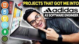 The Projects That Got Me Into @adidas (Tips for Software Engineering Projects - Full Stack Projects