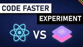 React JS vs. Divjoy Experiment | Can I Code 80% Faster?