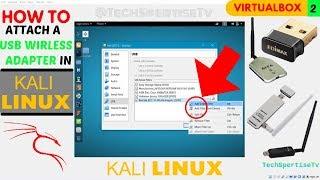 How To attach USB WIFI ADAPTER in virtualbox, with KALI LINUX | VB2