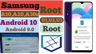 Root Samsung SM-A105F, Root U3 Pie 9 |A20, A30s|How To Root A205f|Root Samsung All New model 2020