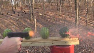 Glock 18 vs Watermelons