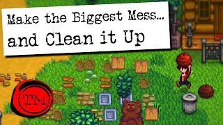 Make the Biggest Mess... and Clean it Up | Stardew Valley Taskmaster