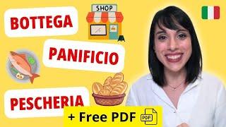  Boost your Italian Vocabulary | SHOPS | Everyday Italian Words