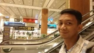 Arrival at Changgi International Airport   Singapore Airport