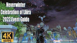 Neverwinter Celebration of Lliira 2022 Event Guide