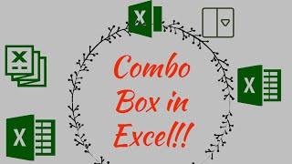 Excel Combo Box for Interactive Dashboards!!! Beginners!!