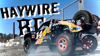 Trophy Truck Shreds Tires! (Nitro RC Burnouts!)