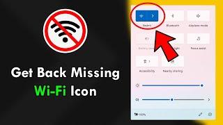 How to Get Back Missing Wi-Fi Icon in Windows 11