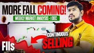 India's GDP Slumps - Why FIIs Selling ? More Fall Coming ? Weekly Analysis || Nifty and Banknifty